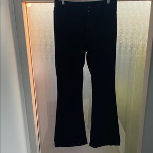 Paige Women's Black Flared Jeans